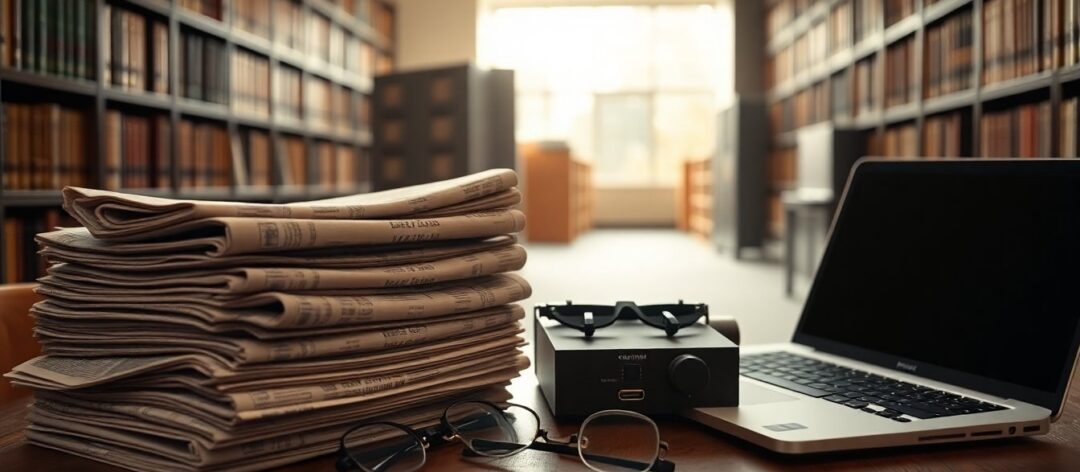Understanding local news archives: accessing library and nonprofit collections
